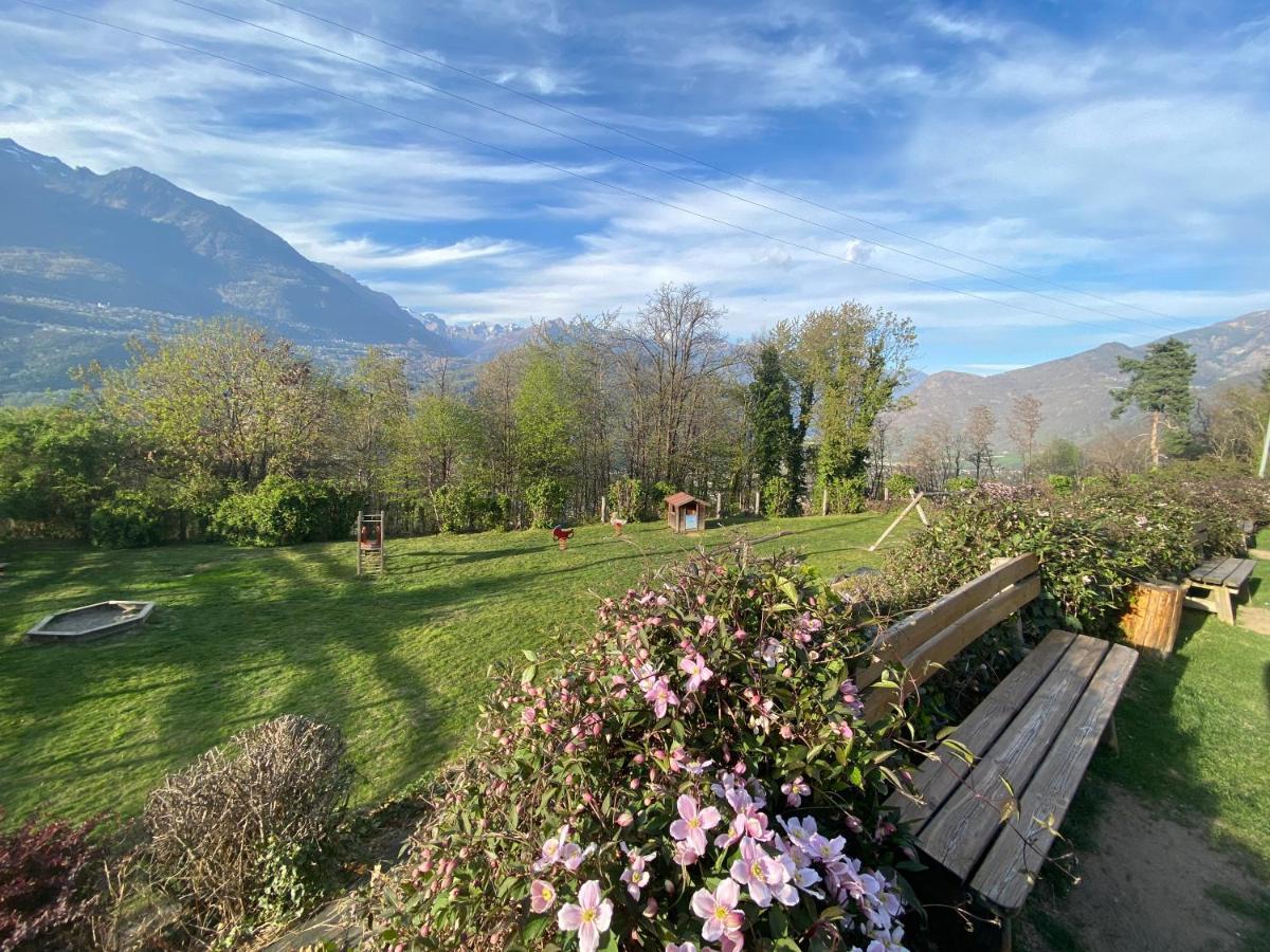 Agriturismo Ortesida Morbegno Εξωτερικό φωτογραφία